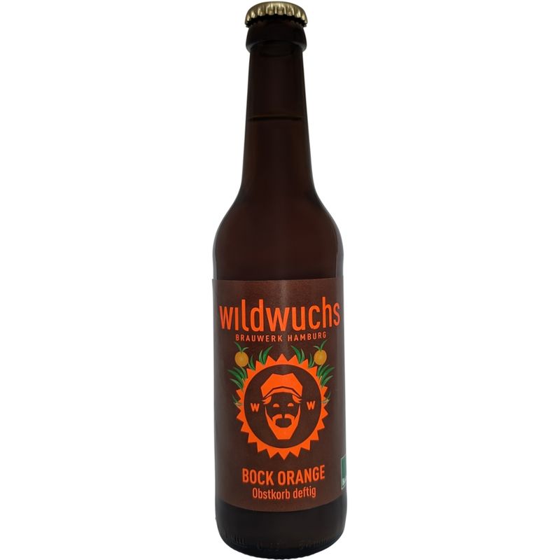 Wildwuchs Brauwerk Hamburg Bock Orange - Produktbild