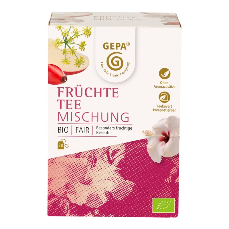 GEPA - The Fair Trade Company Früchte Tee Mischung - Produktbild