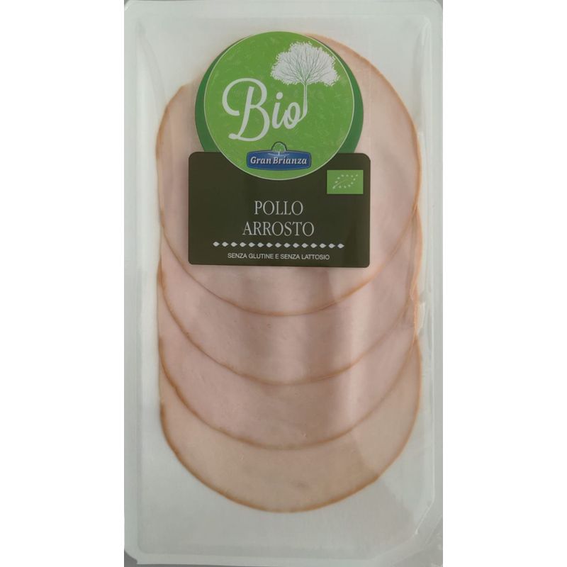 GRAN BRIANZA Aff.Pollo Arr.BIO 55g 5pz EcoP - Produktbild