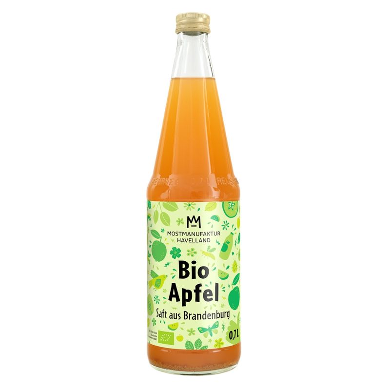 MostManufaktur Havelland Bio-Apfelsaft aus Brandenburg - Produktbild