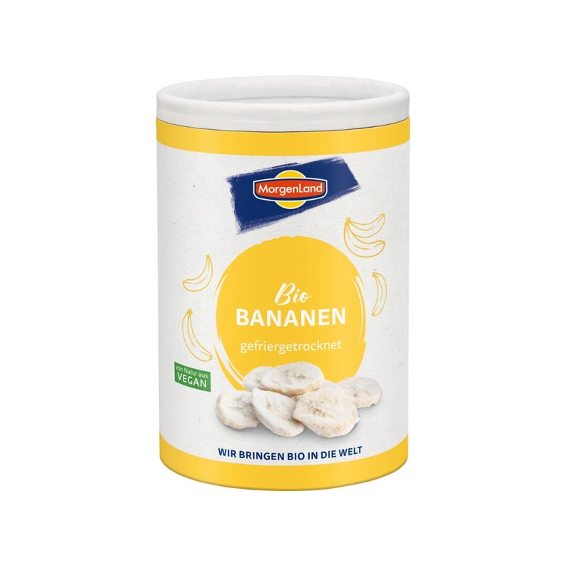 MorgenLand Bio Banane gefriergetrocknet - Produktbild