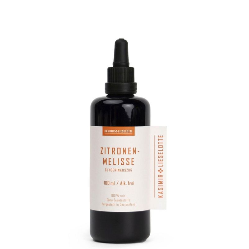 Kasimir + Lieselotte Kräuterkultur Zitronenmelisse Tinktur Alkoholfrei Bio - Produktbild
