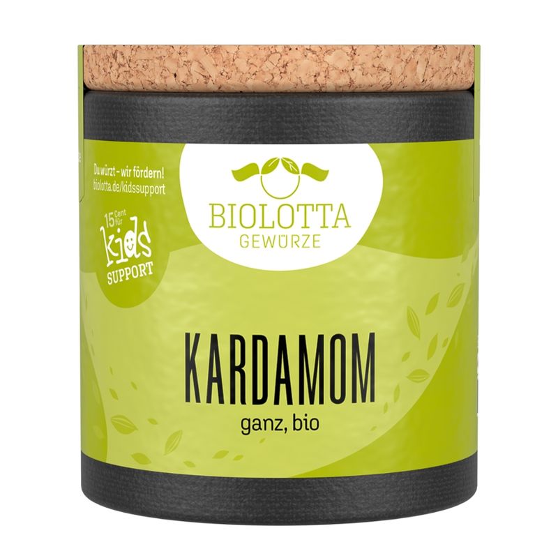 Biolotta Biolotta Korkdose Kardamom ganz, bio - Produktbild