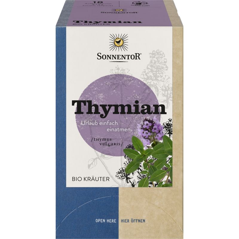 Sonnentor Thymian, Doppelkammerbeutel - Produktbild