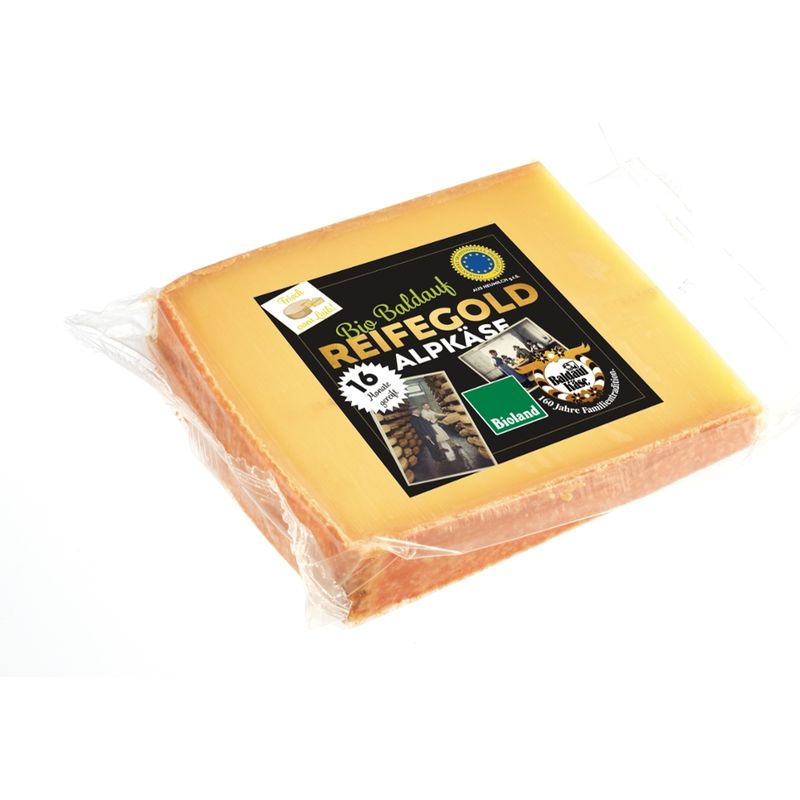 Baldauf Käse Bio Baldauf Reifegold Alpkäse  300 g e - Produktbild