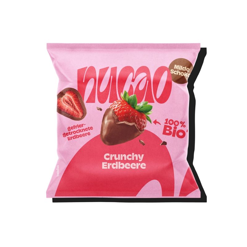 nucao nucao fruits Crunchy Erdbeeren Mild - Produktbild