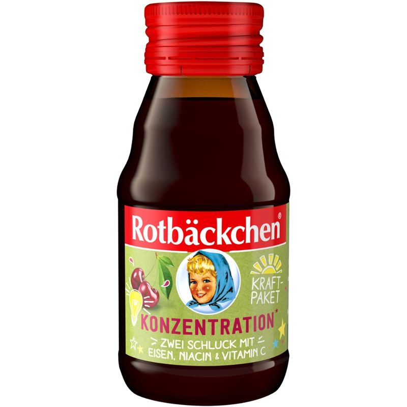 Rotbäckchen Kraftpaket Konzentration Shot - Produktbild