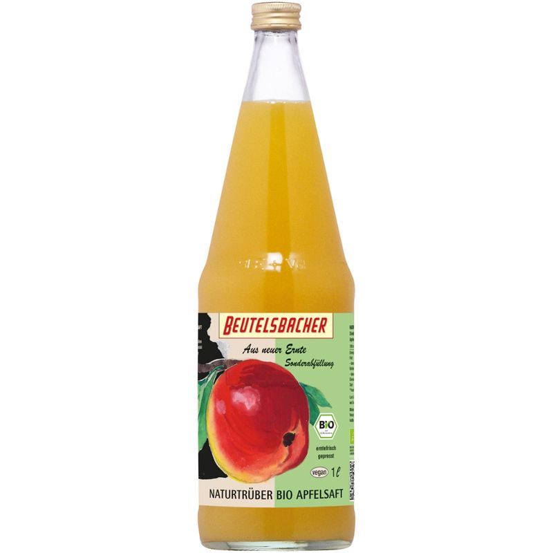 BEUTELSBACHER Apfelsaft naturtrüb aus neuer Ernte - Produktbild