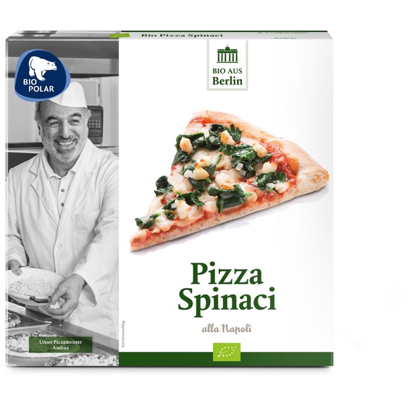 Biopolar Pizza Spinaci - Produktbild