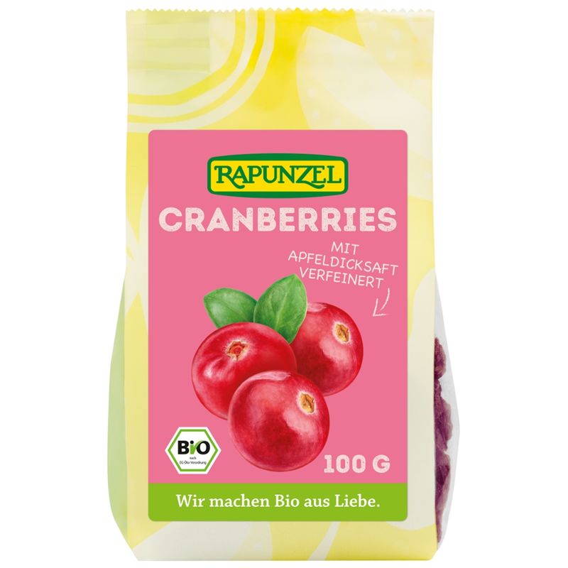 Rapunzel Cranberries, ganze Beeren - Produktbild