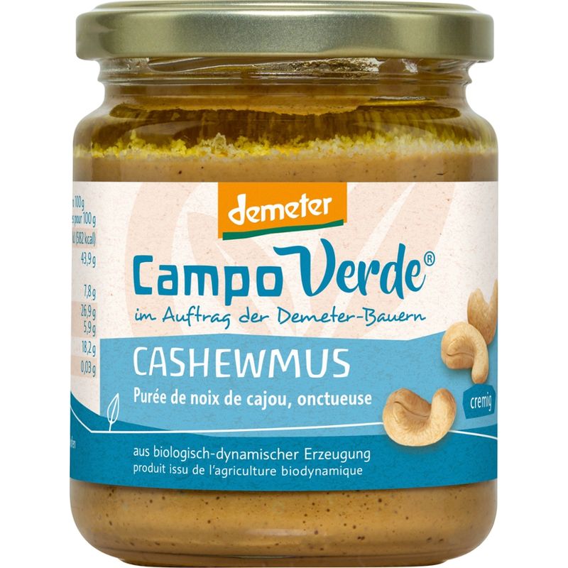Campo Verde CV demeter Cashewmus 250g - Produktbild