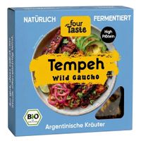 Bio Tempeh aus Lupinen und gelben Erbsen mit Tomate-Paprika-Marinade - Produktbild