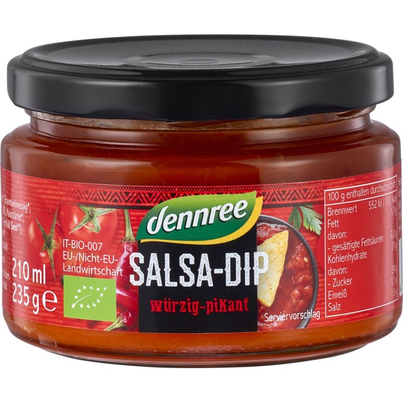 dennree Salsa-Dip - Produktbild