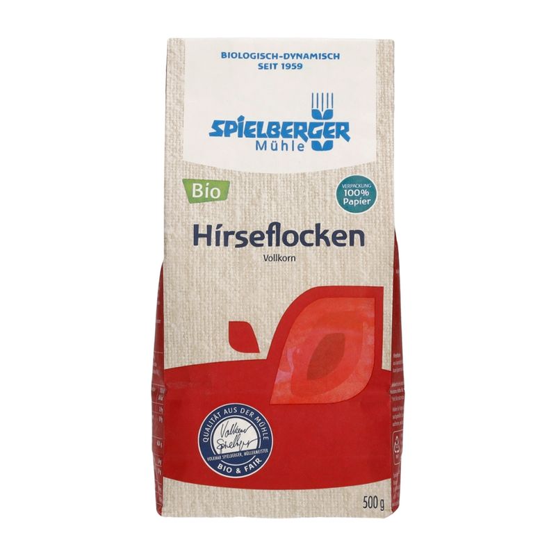 Spielberger Mühle Hirseflocken, kbA - Produktbild