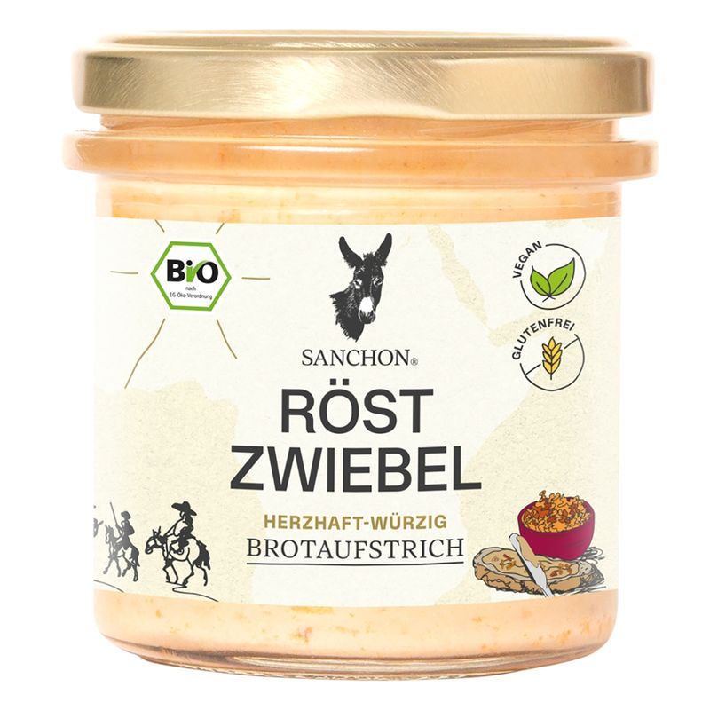 Sanchon Bio Brotaufstrich Röstzwiebel, SANCHON - Produktbild