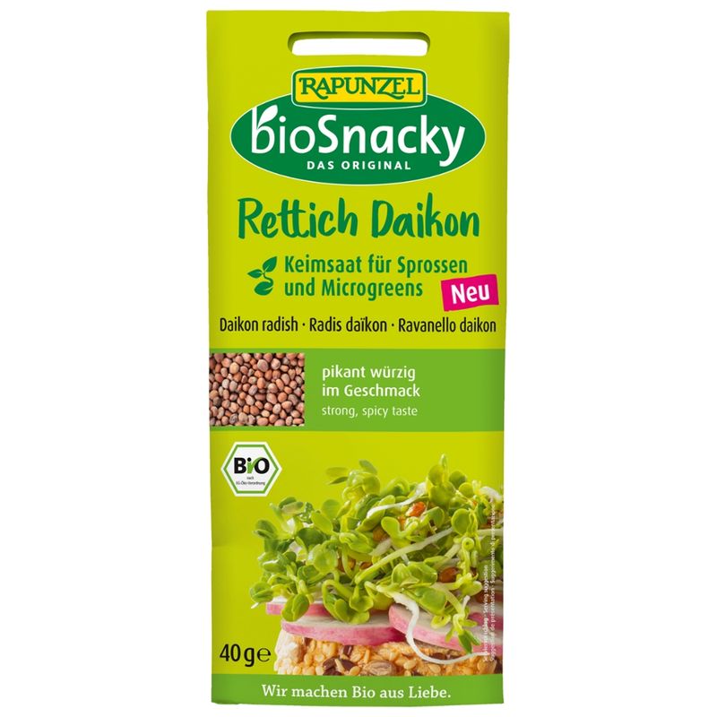 Rapunzel Rettich Daikon bioSnacky - Produktbild