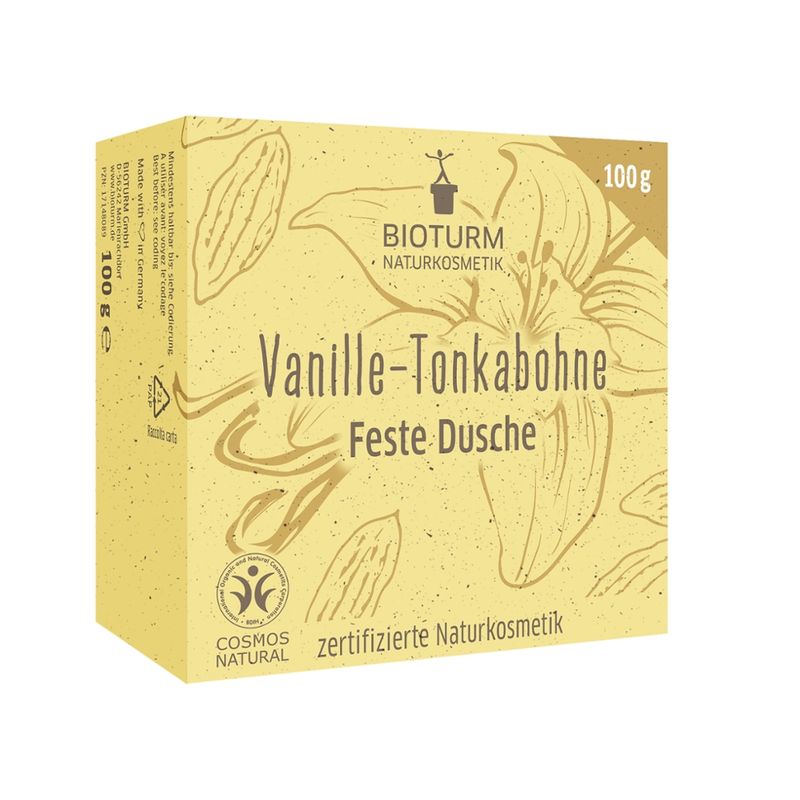 BIOTURM Feste Dusche Vanille-Tonkabohne - Produktbild