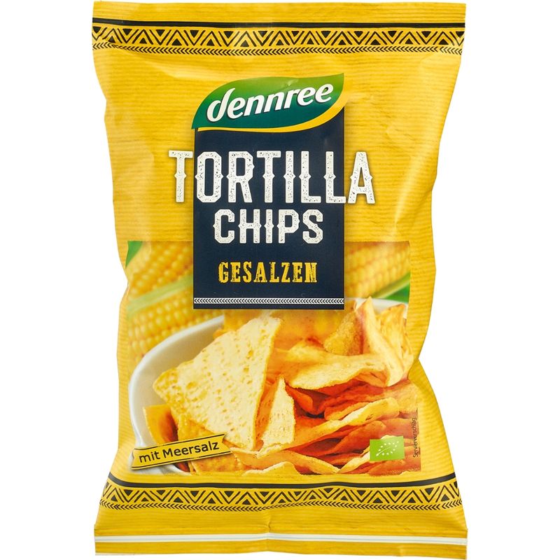 dennree Tortilla-Chips gesalzen - Produktbild