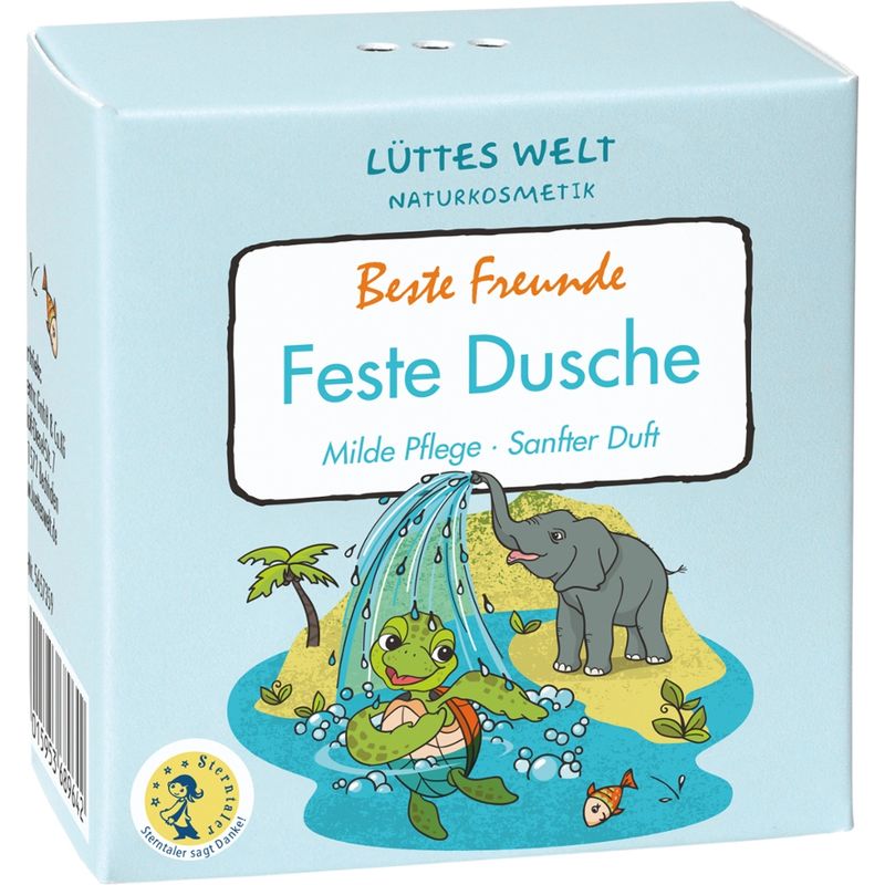 Lüttes Welt Naturkosmetik Lüttes Welt "Beste Freunde" Feste Dusche - Produktbild