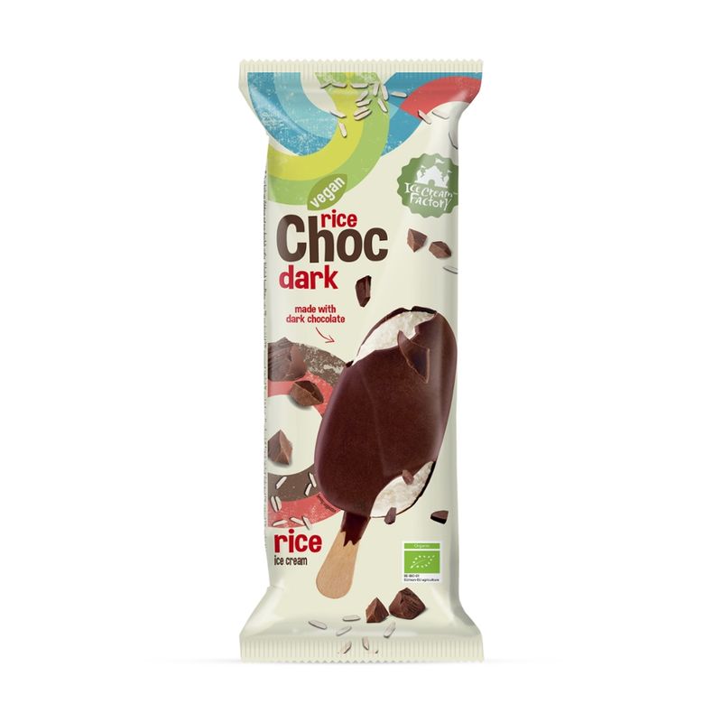 Ice Cream Factory Rice Ice dark Choc - Produktbild