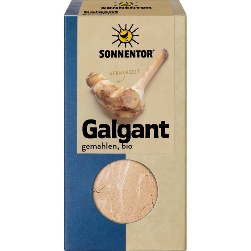 Sonnentor Galgant gemahlen, Packung - Produktbild