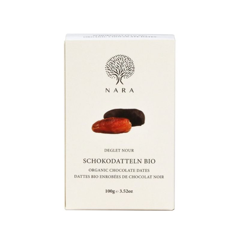 Nara Organic chocolate dates, Deglet Nour - Produktbild