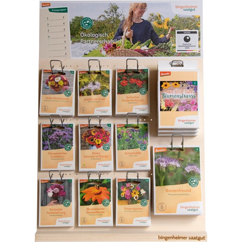 Bingenheimer Saatgut Schnittblumen - Sortiment - Produktbild