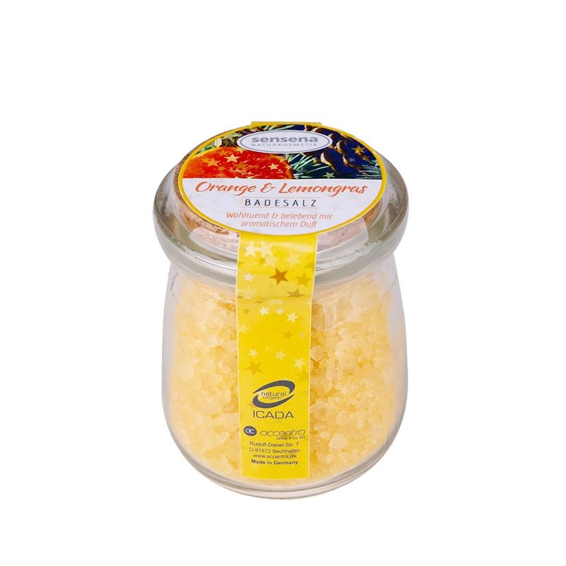 sensena Naturkosmetik Badesalz "sensena" gelb - Produktbild