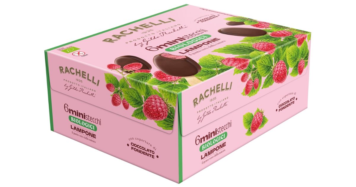 Gildo Rachelli Mini bâtonnets à la framboise (format pack) | bio123