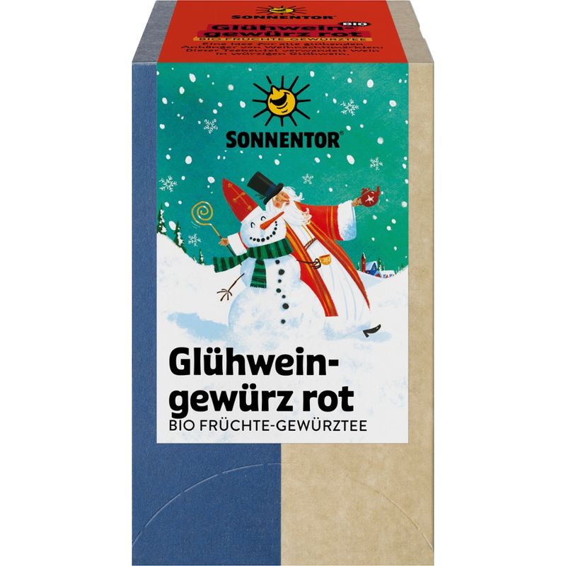 Sonnentor Glühweingewürz rot, Doppelkammerbeutel - Produktbild
