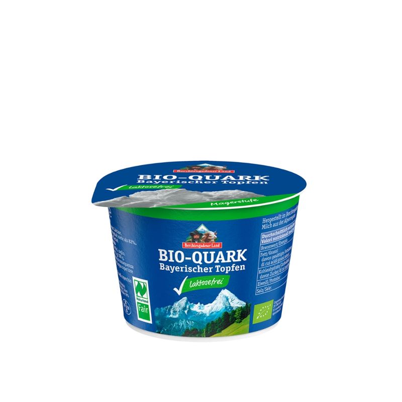 Berchtesgadener Land Bio Bio-Quark Magerstufe laktosefrei NL-Fair - Produktbild