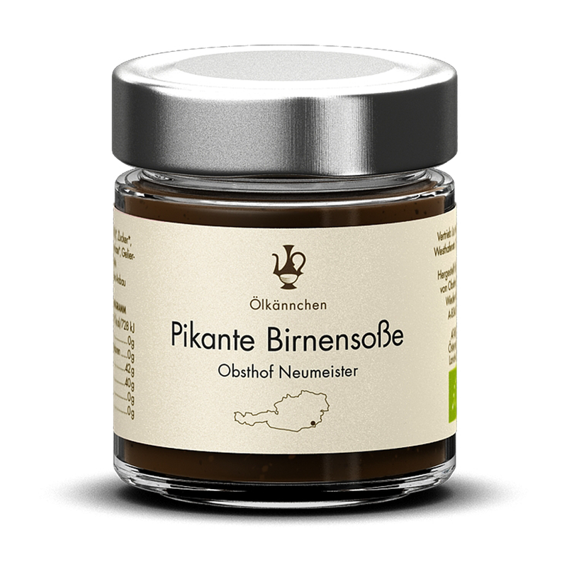 Ölkännchen Ölkännchen Pikante Birnensoße, Steiermark AT 160g - Produktbild