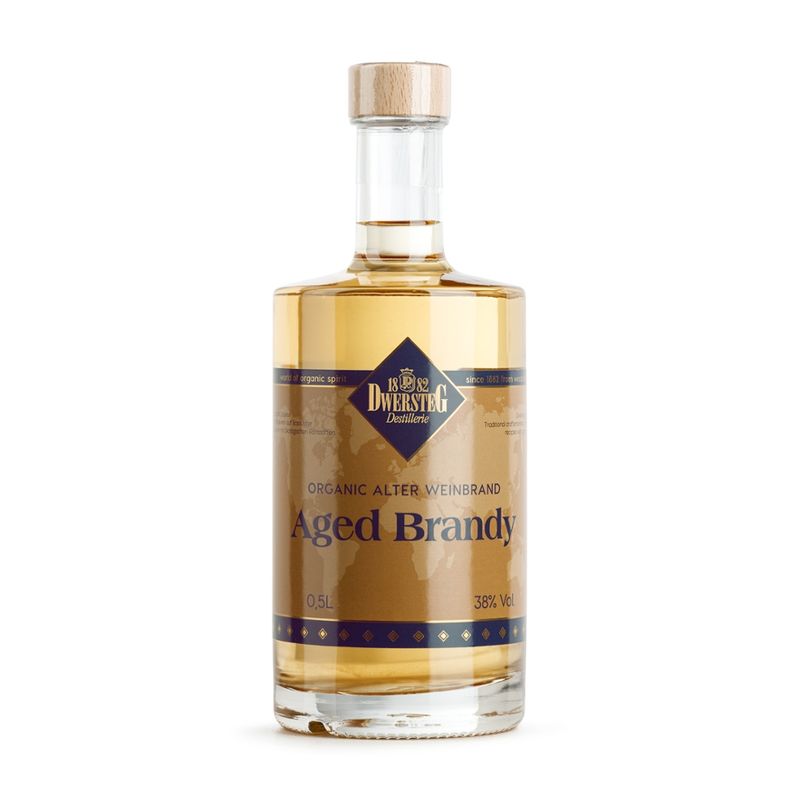 Dwersteg Organic Aged Brandy Organic Alter Weinbrand - Produktbild