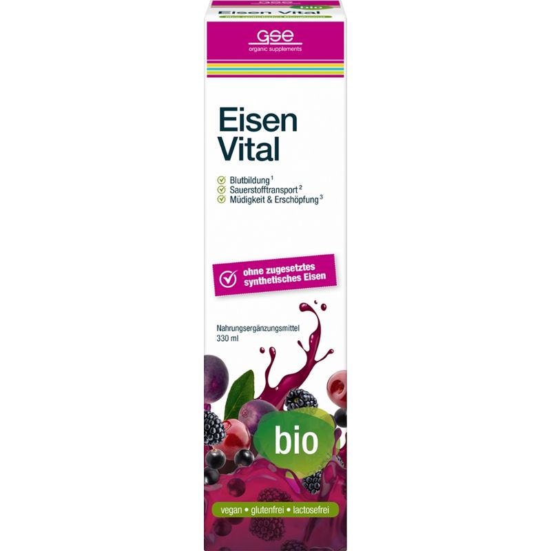 GSE  Eisen Vital Complex (Bio), 330 ml - Produktbild