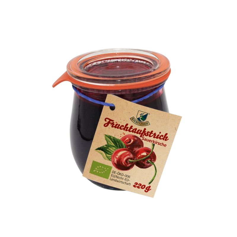 Kiebitzhof Bio Fruchtaufstrich Sauerkirsche - Produktbild