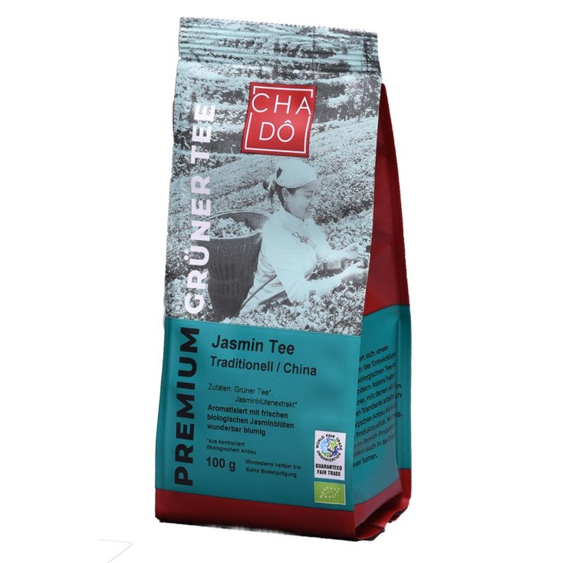 Cha Dô Premium Jasmin Tee Traditionell WFTO - Produktbild