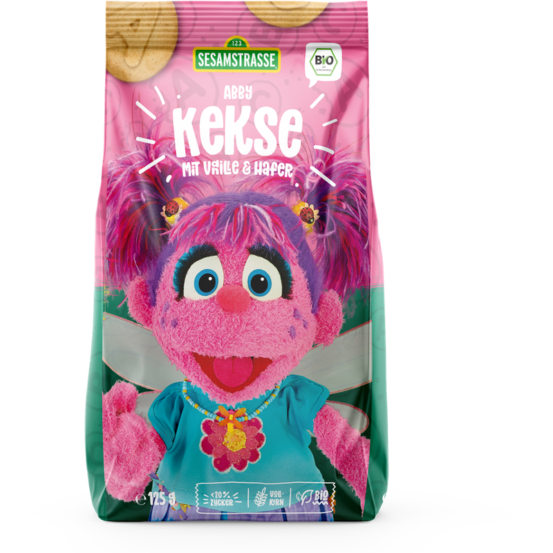 SESAMSTRASSE SESAMSTRASSE Abby Bio Kekse Vanille & Hafer - Produktbild