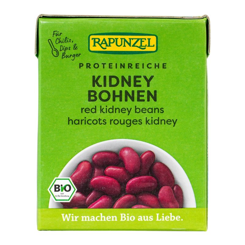 Rapunzel Rote Kidney Bohnen im Tetra Pak - Produktbild