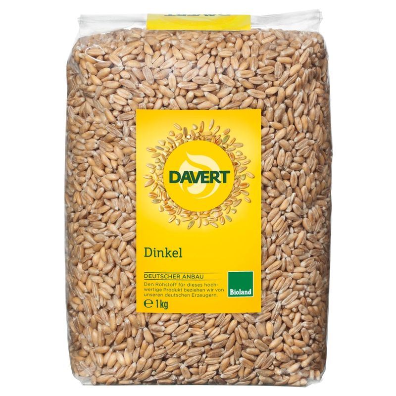 Davert Dinkel Bioland, 1kg - Produktbild