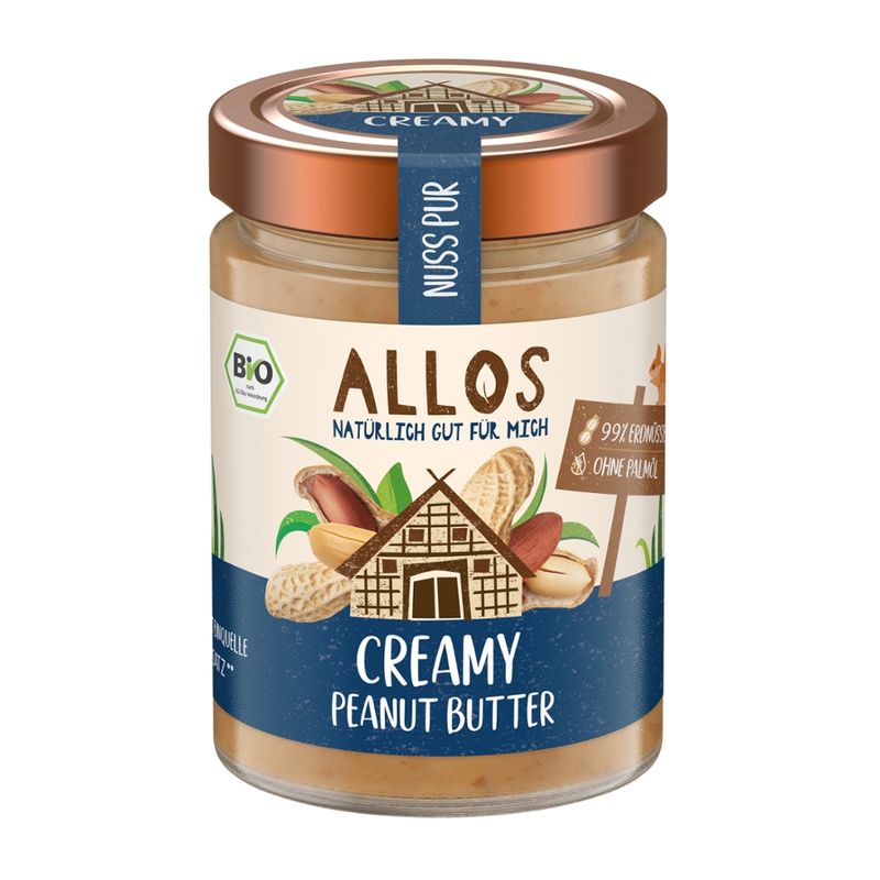 Allos Peanut Butter Creamy - Produktbild