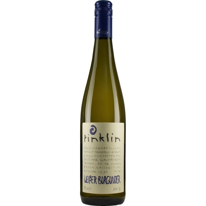 Bioland-Weingut Rinklin 2023 Weißer Burgunder, Qualitätswein, trocken - Produktbild