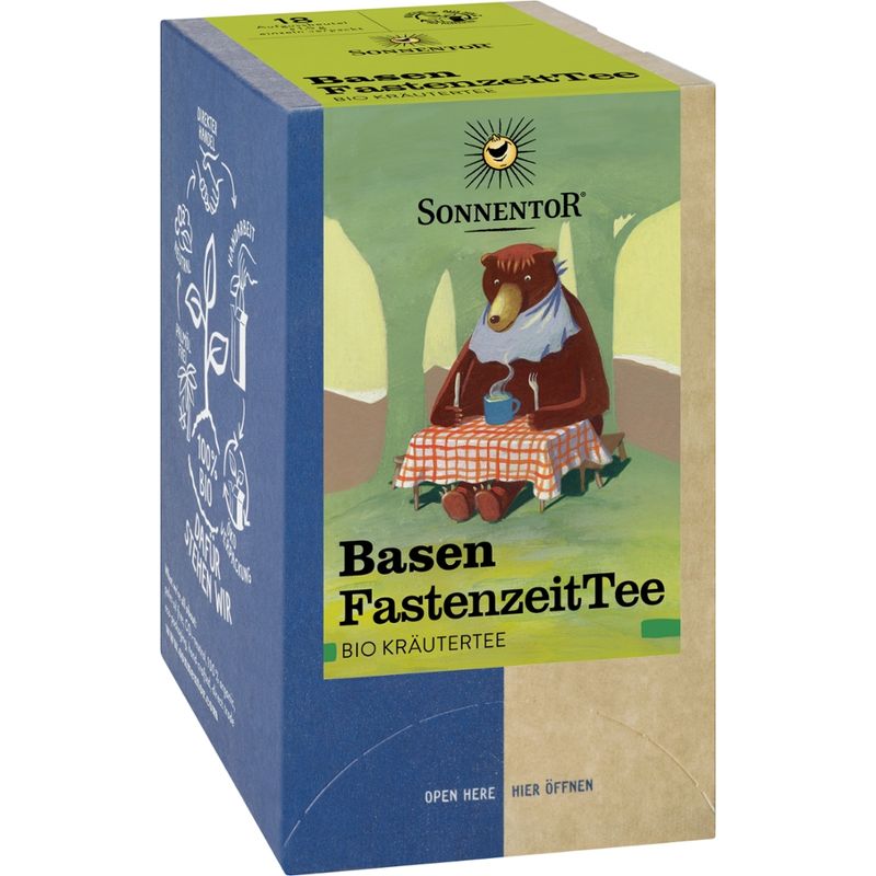 Sonnentor Basen FastenzeitTee, Doppelkammerbeutel - Produktbild