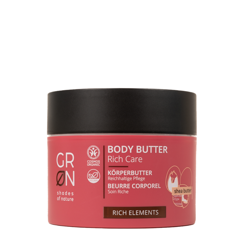 GRN GRN [GRÜN] Körperbutter Reichhaltige Pflege Bio-Sheabutter - Rich Elements - Produktbild
