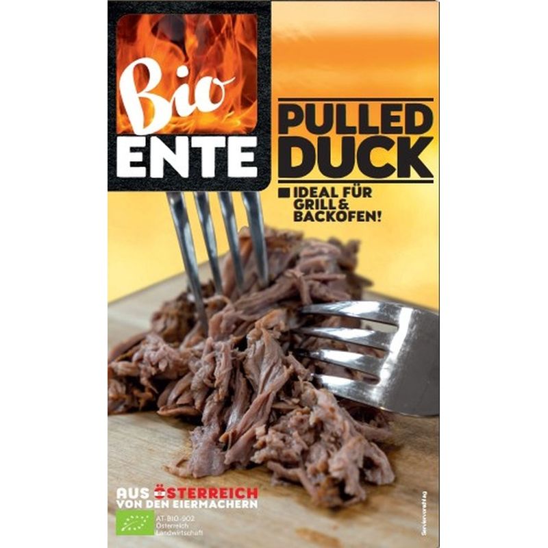Bio-Ente Sous-Vide Bio-Pulled Duck - Produktbild