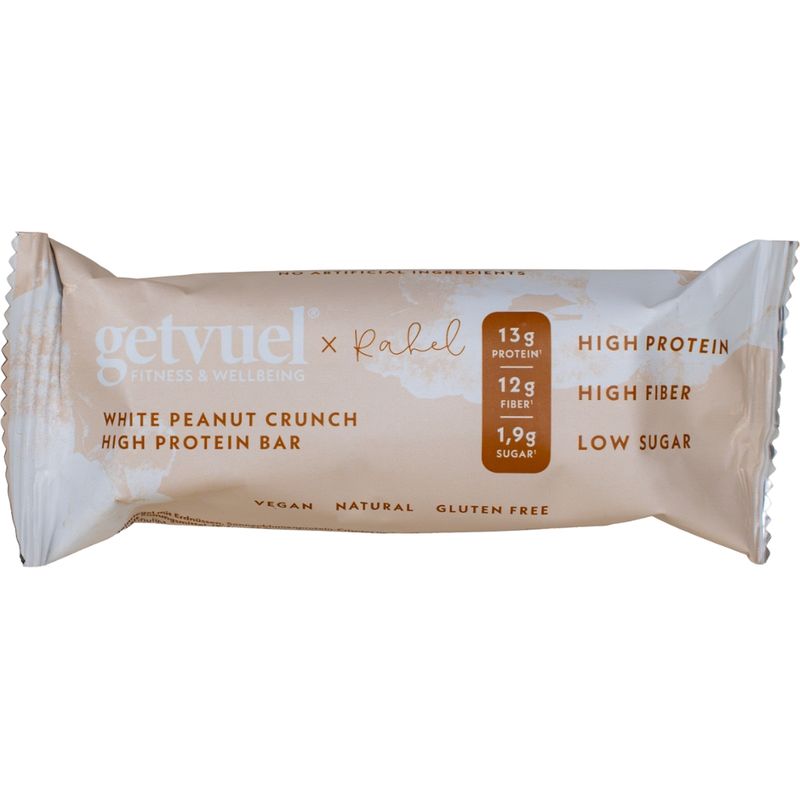 getvuel Bio - White Peanut Crunch High Protein Bar - Produktbild