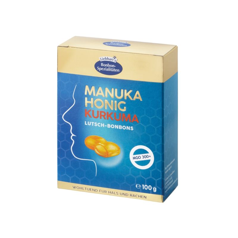 Liebhart's Gesundkost  Manuka Honig Kurkuma Lutsch Bonbons - Produktbild