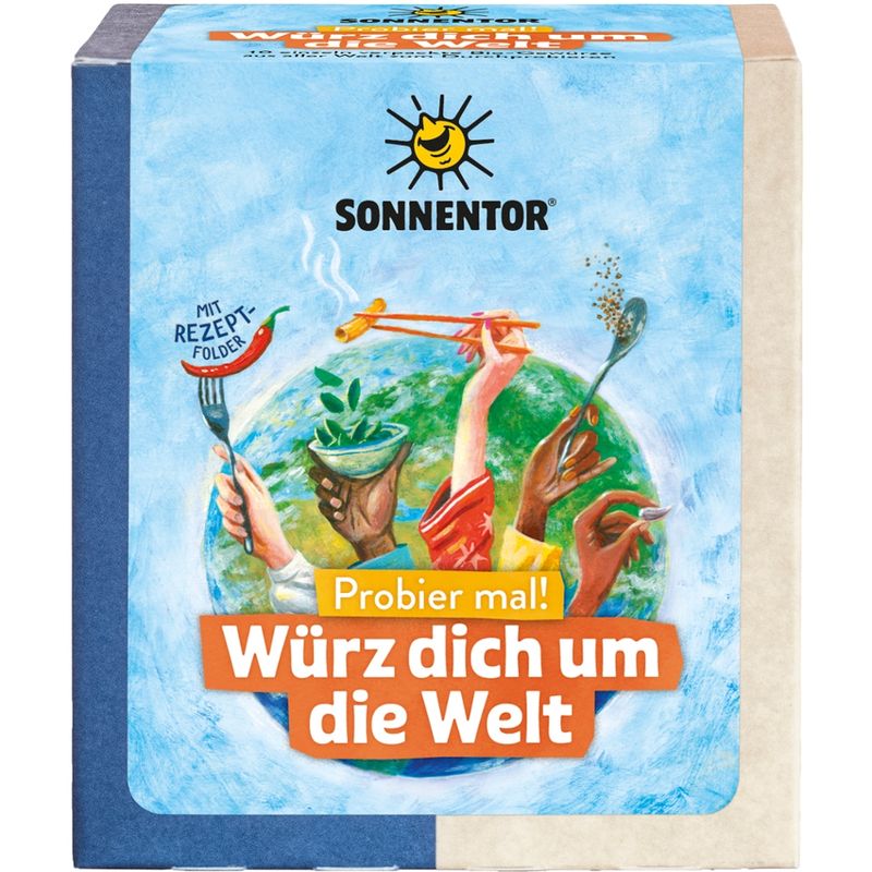 Sonnentor Würz dich um die Welt Probier mal!, Packung - Produktbild