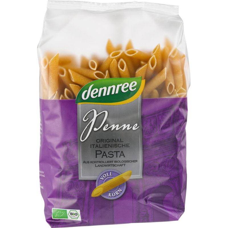 dennree Hartweizen-Vollkorn-Penne - Produktbild