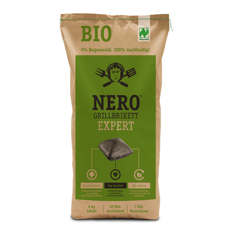 NERO NERO GRILLBRIKETT EXPERT 8KG - Produktbild