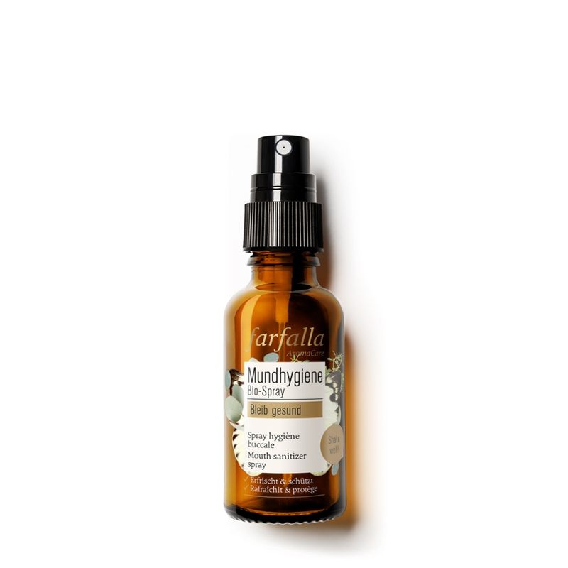 farfalla bleib gesund, Pfefferminze Mundhygiene Spray, 30ml - Produktbild